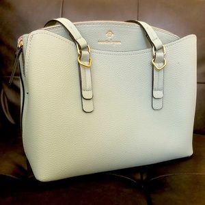 Beautiful Nanette Lepore light blue over the shoulder purse.
